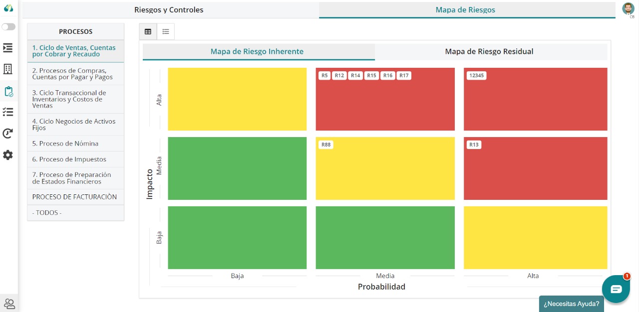 screenshot of AuditBrain External